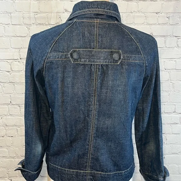 DKNY JEANS Jean Jacket-XS - Picture 3 of 3
